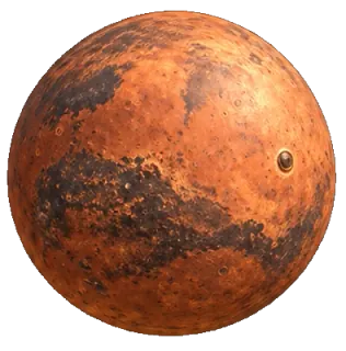 The planet Mars